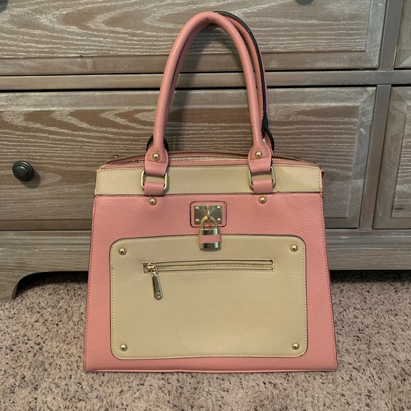 Pink and Beige Purse
